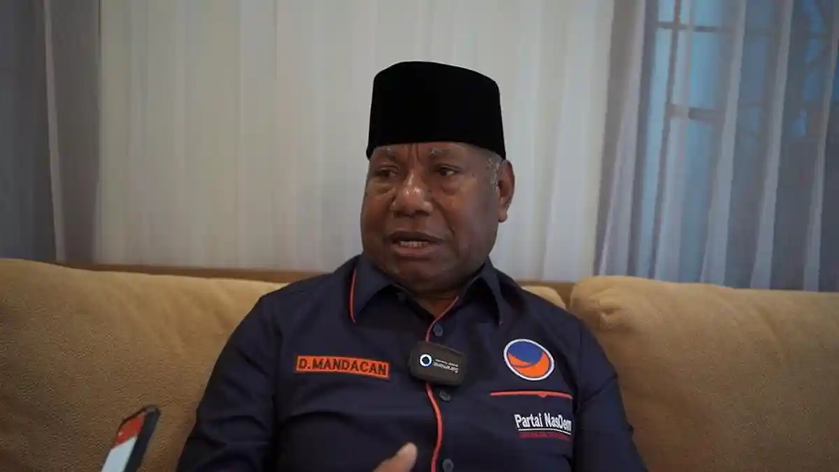 Respons Dominggus Mandacan soal Protes Kader NasDem: DPW Papua Barat Patuh pada DPP