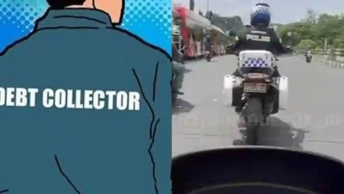 VIRAL Pemotor di Depok Dikawal Polisi Gegara Dikejar Debt Collector, Padahal Belinya Tunai