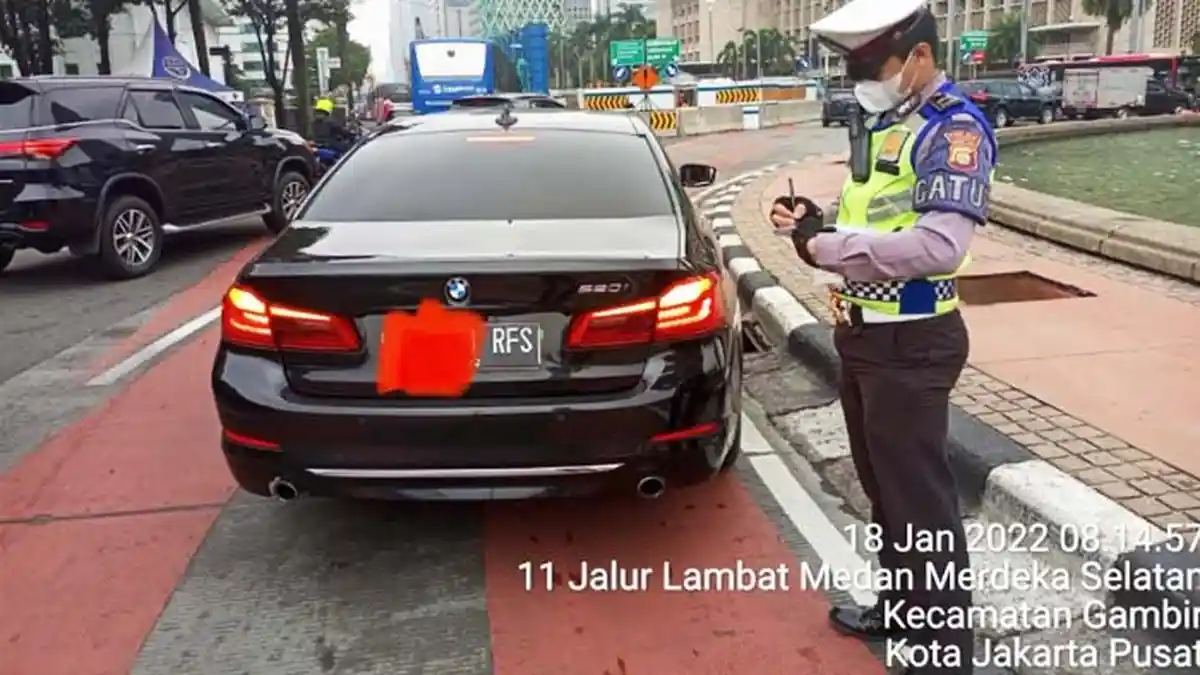 Pengendara dapat Kena Tilang Manual dan ETLE di Hari yang Sama Ketika ada Pelanggaran Lalu Lintas