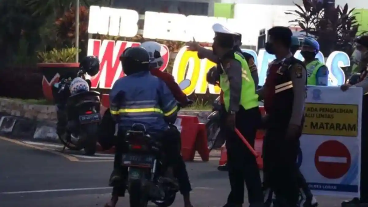 Jelang WSBK Mandalika 2022, Polres Lombok Barat Benahi Kemacetan