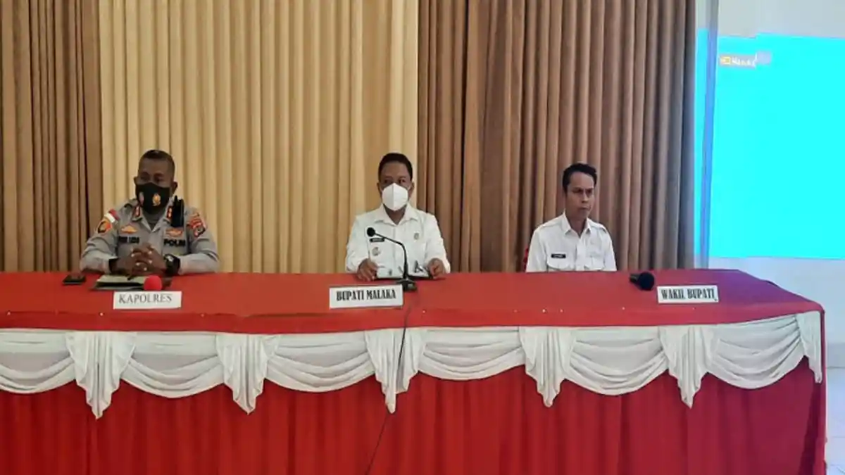 Belum Capai 70 Persen Vaksinasi, Bupati Malaka Gelar Rapat Sinkronisasi Data
