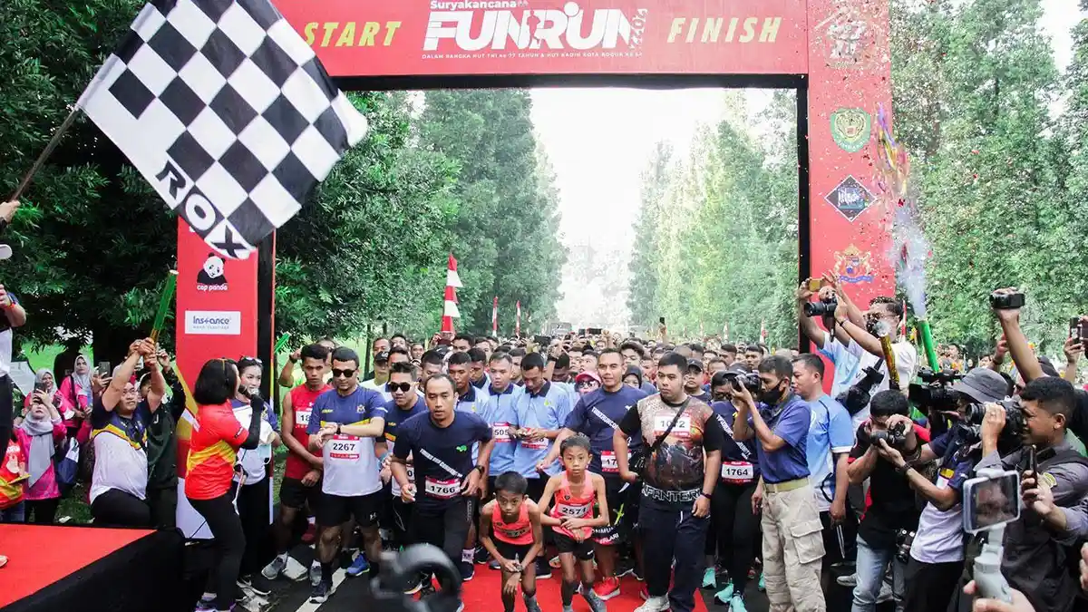 Flag Off KADIN Fun Run 2022, Ridwan Kamil Ajak Doakan Korban Kerusuhan ...