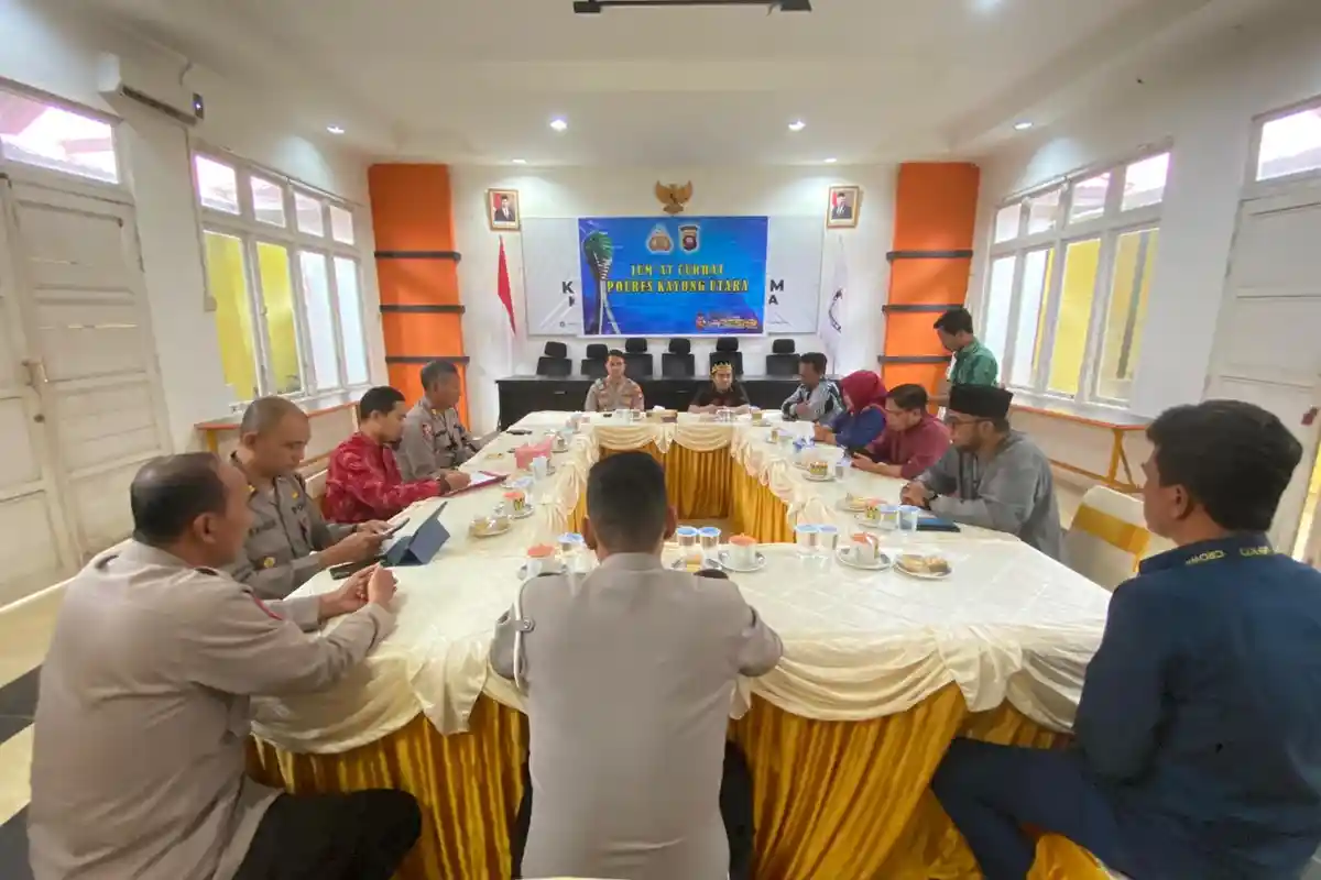 Jumat Curhat, Polres Kayong Utara Perkuat Sinergitas Jelang Pemilu 2024