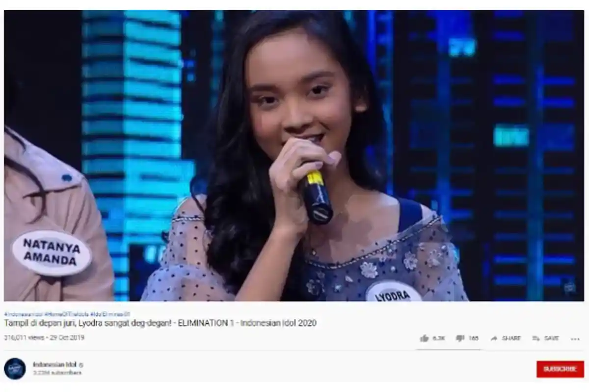 Teknik Menyanyi Dipuji Maia Estianty, Ini Penampilan Lyodra Ginting yang Buat Juri Bertepuk Tangan