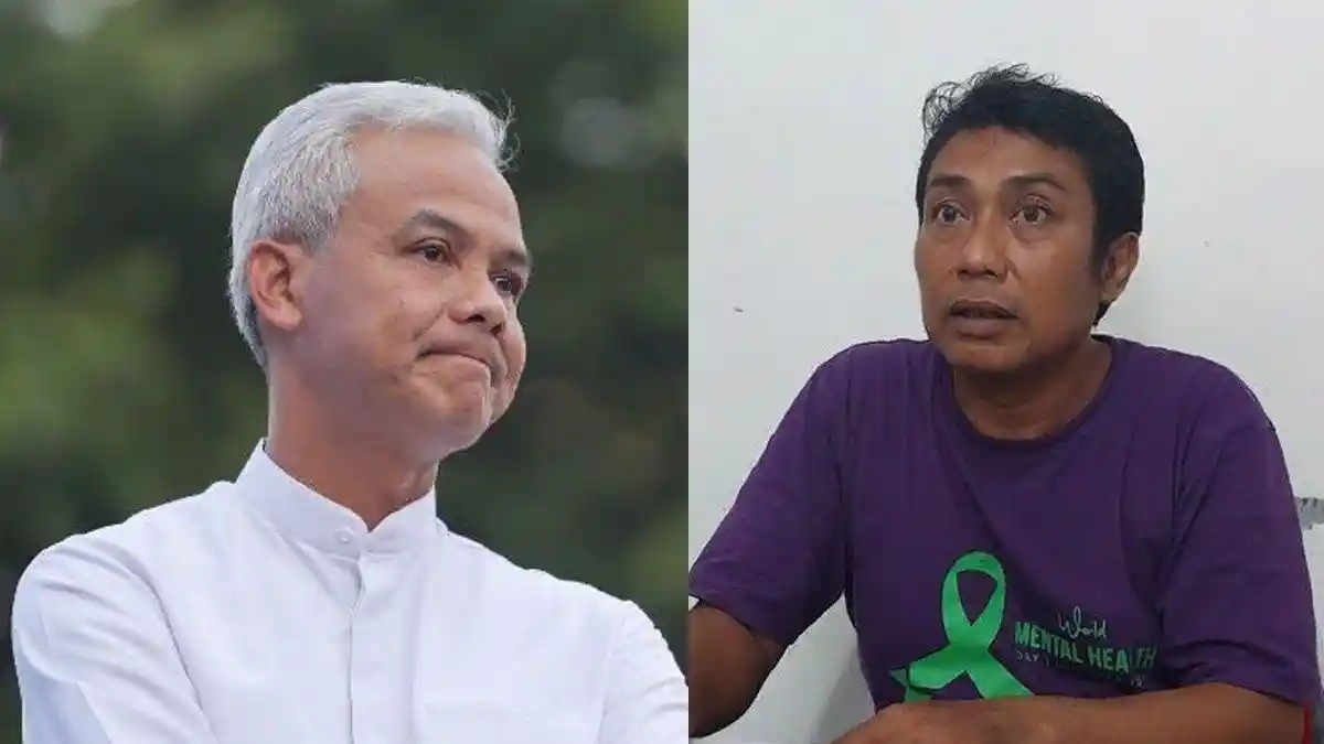 Pendukung Fanatik Ganjar Pranowo Depresi Usai Hasil Hitung Cepat, Marah Tak Jelas Kini Dibawa ke RSJ