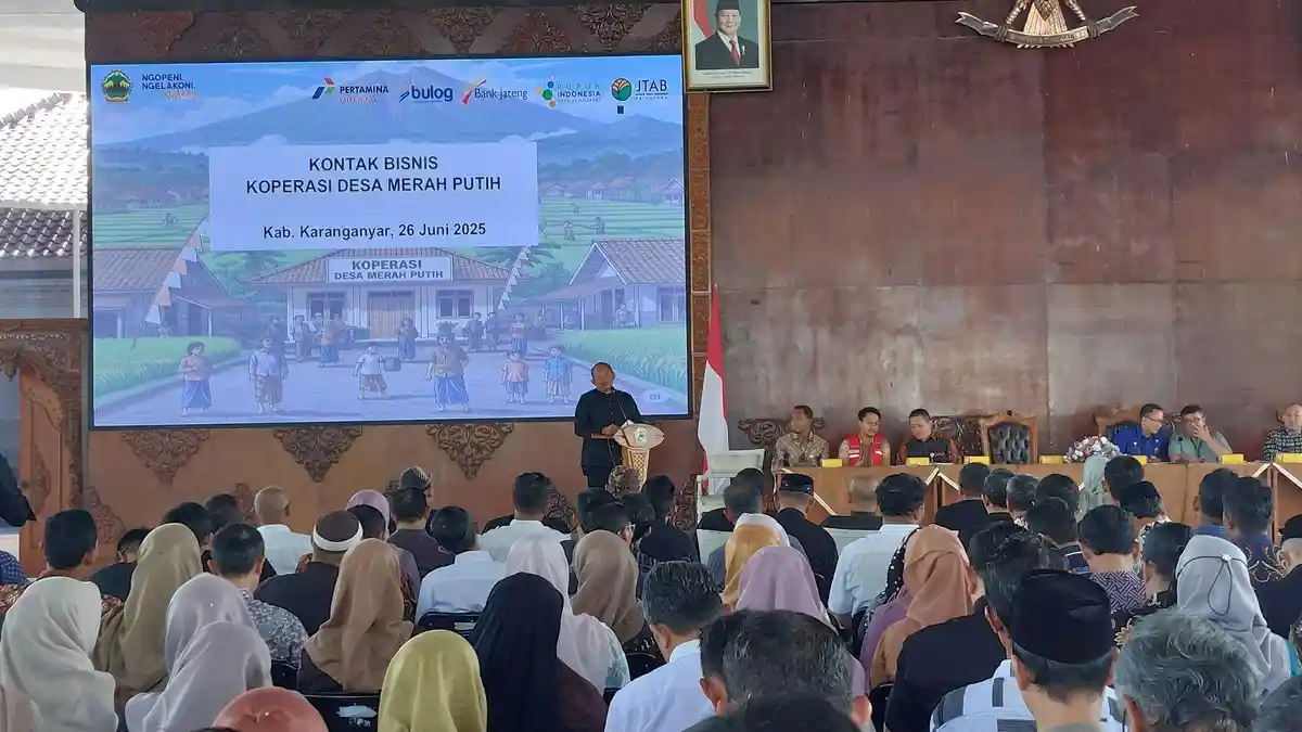 Bupati Karanganyar Apresiasi Percepatan Pembentukan Kopdes Merah Putih