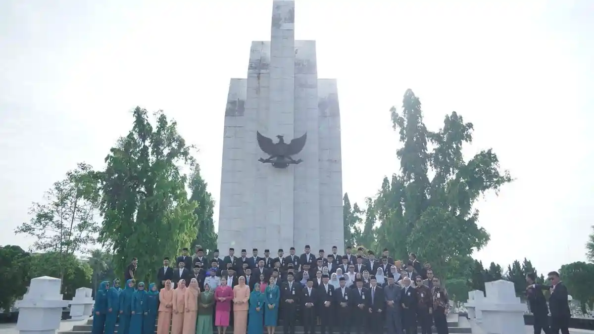 Siaga Kelistrikan PLN UID Sukseskan Peringatan Hari Jadi ke-78 Provinsi Sumut di TMP Bukit Barisan