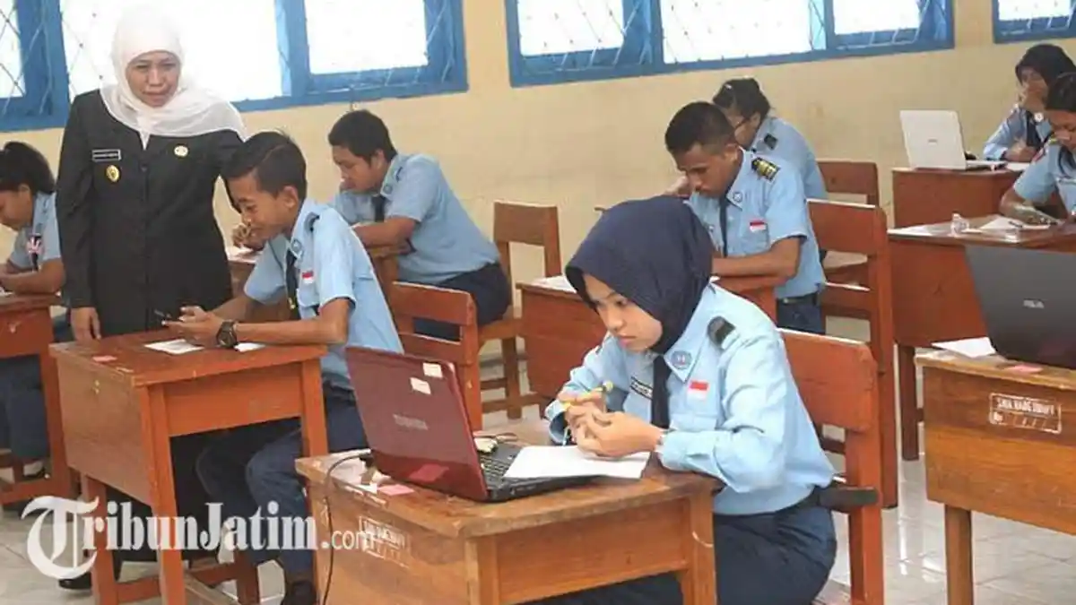 SMAN 2 Surabaya Tidak Menggunakan USBN Berbasis Android, Kepala Sekolah: Layarnya Terlalu Kecil