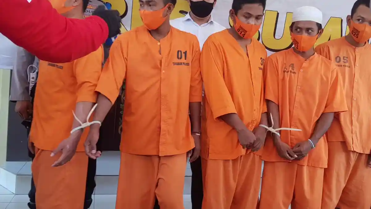 Operasi Sikat Semeru 2020, Polres Sumenep Ungkap Kasus Curat, Curas, Curanmor dan Sajam