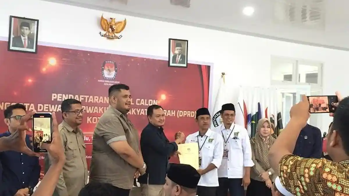 Sempat Dikembalikan, KPU Kota Palu Terima Dokumen Pendaftaran Caleg PKB