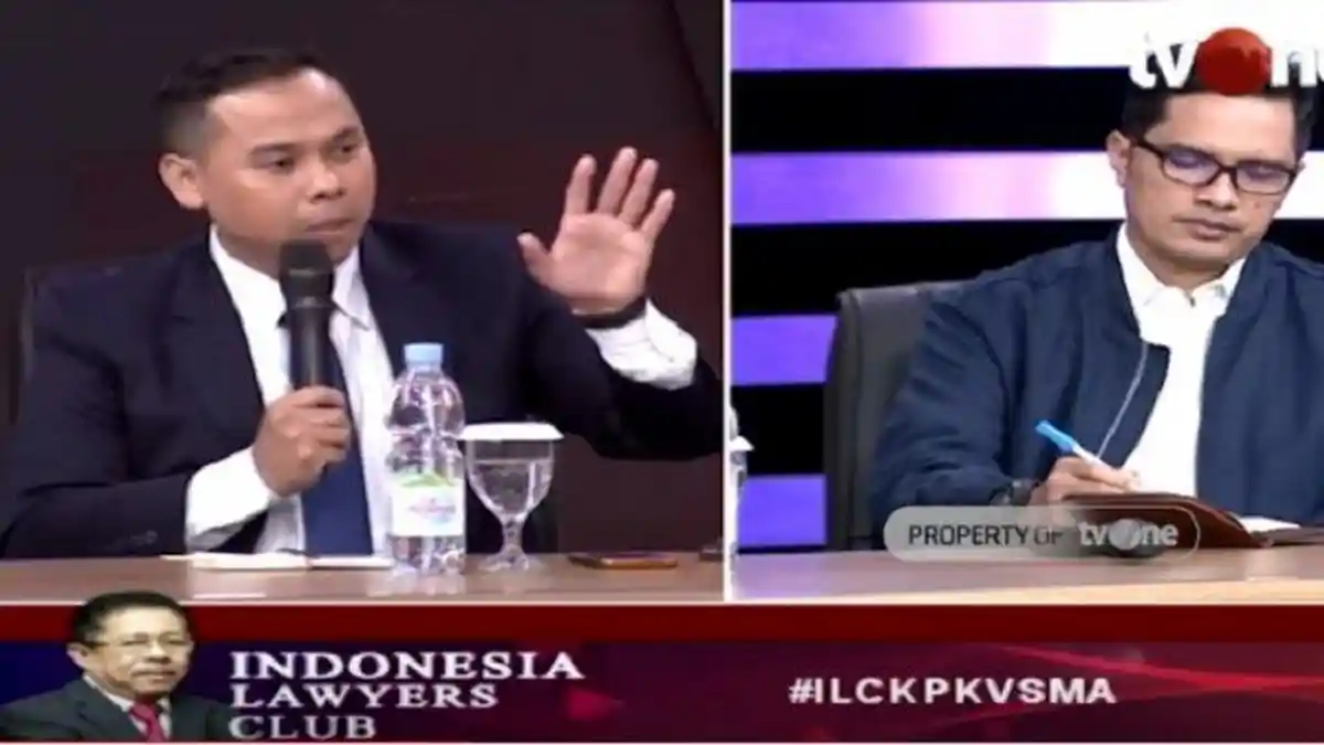 ILC Selasa 16 Juli 2019, Pertama Kali KPK Kalah di MA, Terdakwa Korupsi BLBI Bebas