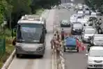 Peninggian Pembatas Jalur Busway