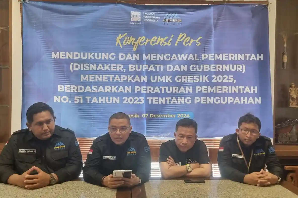 Alasan Apindo Tolak UMK Gresik 2025 Naik 6,5 Persen, Singgung Kondisi Perusahaan Alami Penurunan