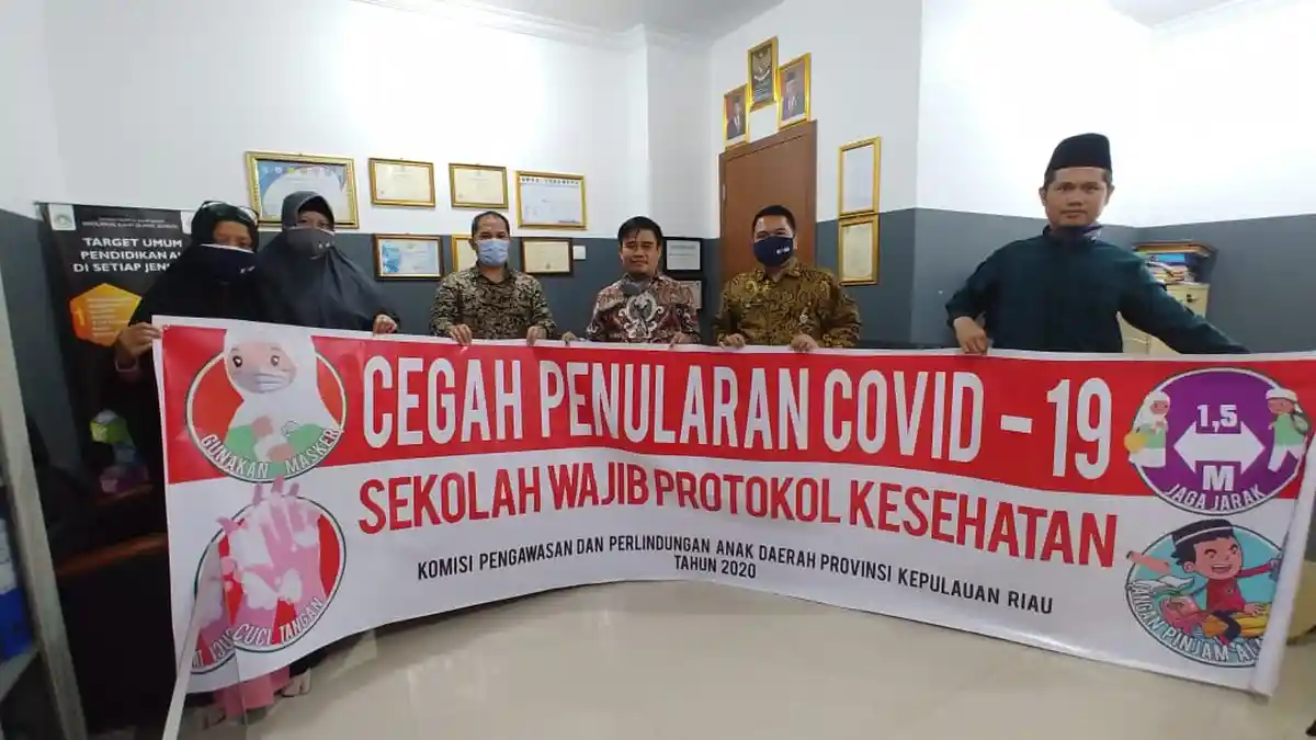 Pantau Proses Belajar Daring & Tatap Muka Siswa SMA/SMK, KPPAD Kepri: Semua Sehat