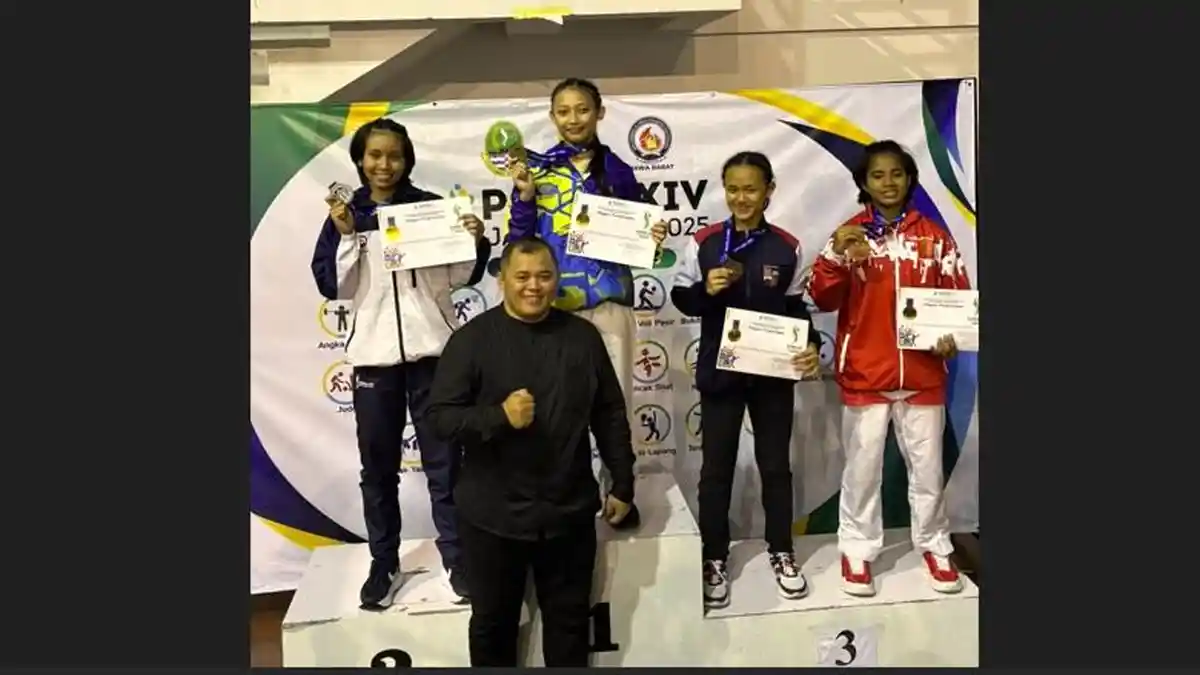 POPDA Jabar 2025: Kota Bandung Juara Umum 2 Bersama di Cabor Karate