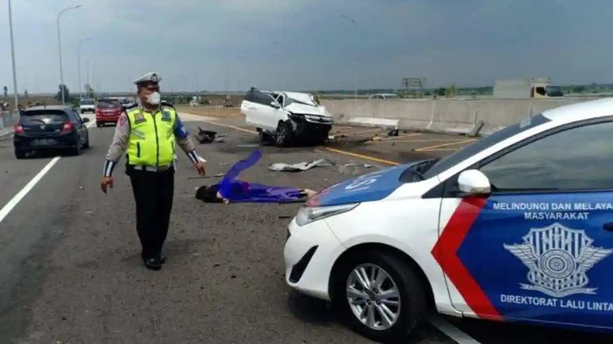 DRAMATIS, Diduga Jasad Vanessa Angel Terpental dari Dalam Mobil, Jasad Bibi Ardiansyah Terluka Parah