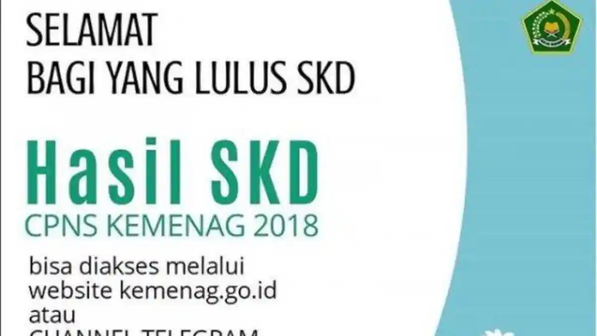 Cara Cepat Lihat Pengumuman Hasil SKD CPNS Kemenag 2018 ,Sudah Rilis Bisa Download 2 Link Alternatif
