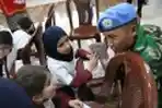 Pasukan Garuda Gelar Education Program di Lebanon Selatan