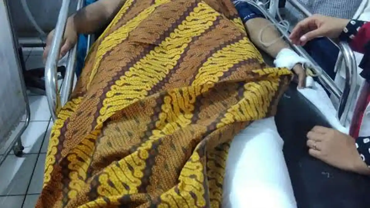 Disenggol KA, Warga Tebingtinggi Empatlawang ini Koma