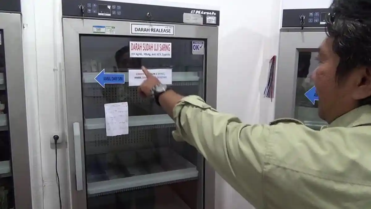 Duh, Stok Darah Golongan AB Menipis, Tinggal 2 Kantong di PMI Kendal