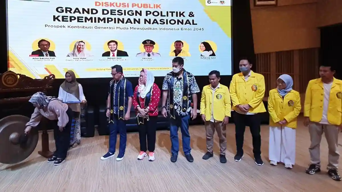 Jadi Pembicara di Kampus UI, Maruarar Sirait Ingatkan Mahasiswa Harus Berkarakter Sejak Kuliah