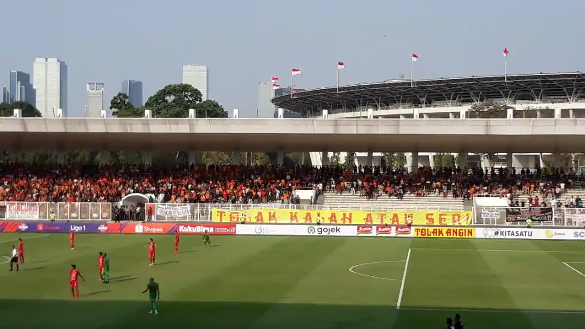 Prestasi Persija Menurun, Animo Suporter untuk Datang ke Stadion Semakin Berkurang