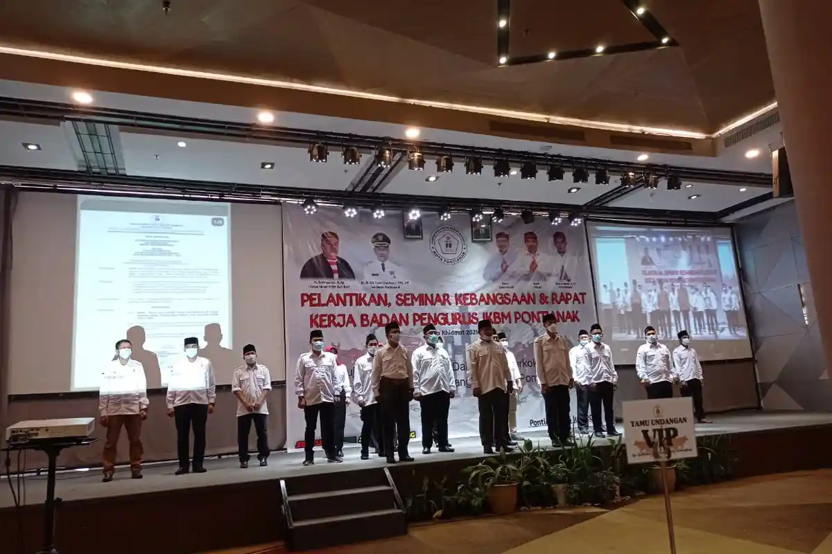 Pentingnya Rawat Bhinneka Tunggal Ika, IKBM Pontianak Usung Slogan 'Senyum-Salam-Sakalangkong'