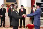Presiden Jokowi Lantik Jenderal TNI Andika Perkasa Sebagai Panglima TNI