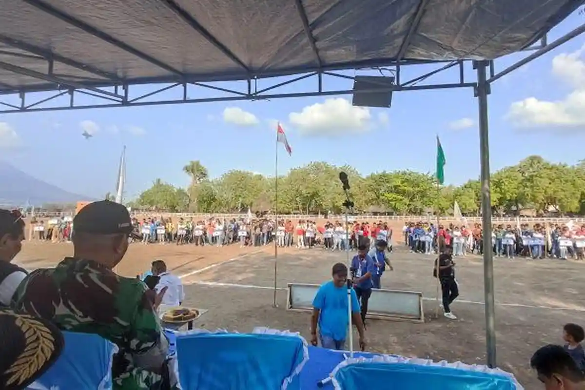 32 Tim Ramaikan Turnamen Sepak Bola Wanted Cup di Lembata