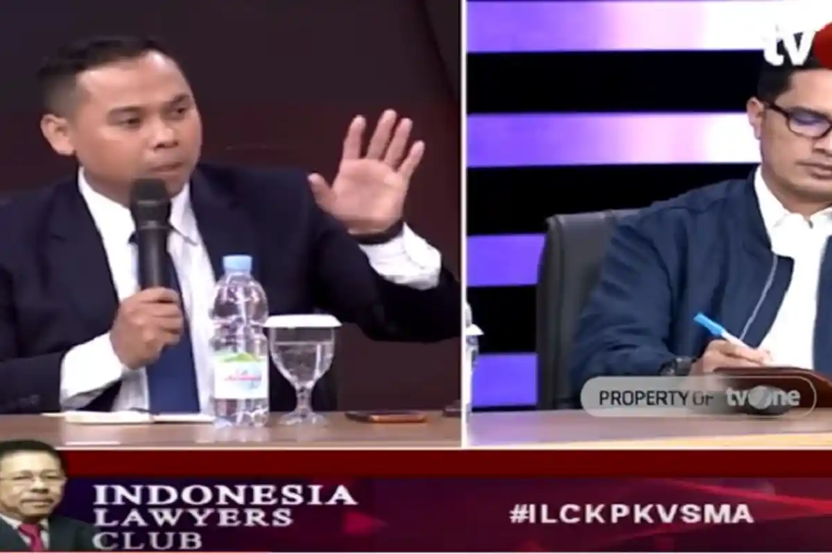 ILC TV One Tadi Malam, Untuk Pertama Kalinya KPK Kalah di Mahkamah Agung Tersangka Korupsi Bebas