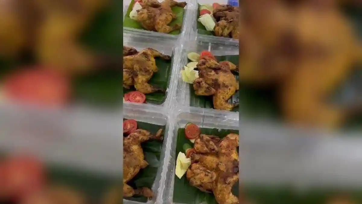 Viral Menu MBG Ayam Bekakak di Kuningan, Dapat Pujian dari Warga