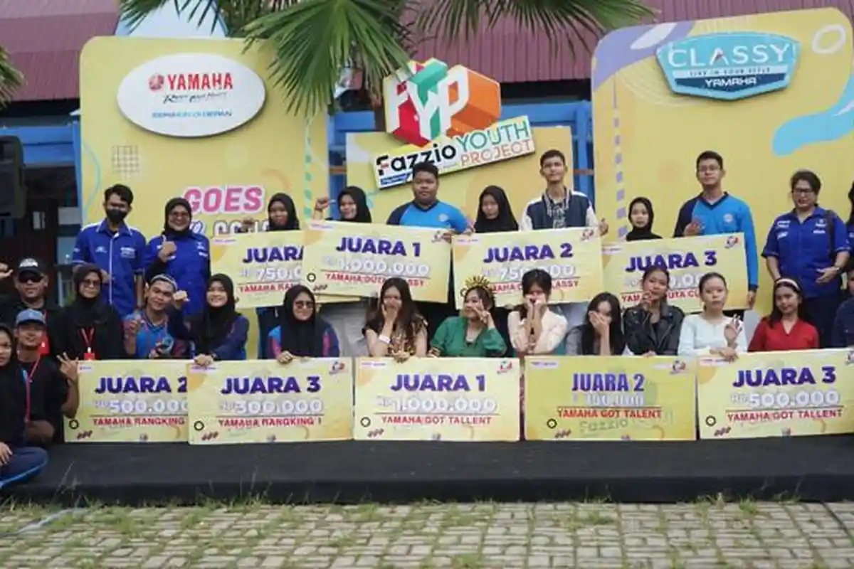 Keep Going, Semangatnya Siswa SMKN 8 Samarinda Sambut Fazzio Youth Project Goes to School