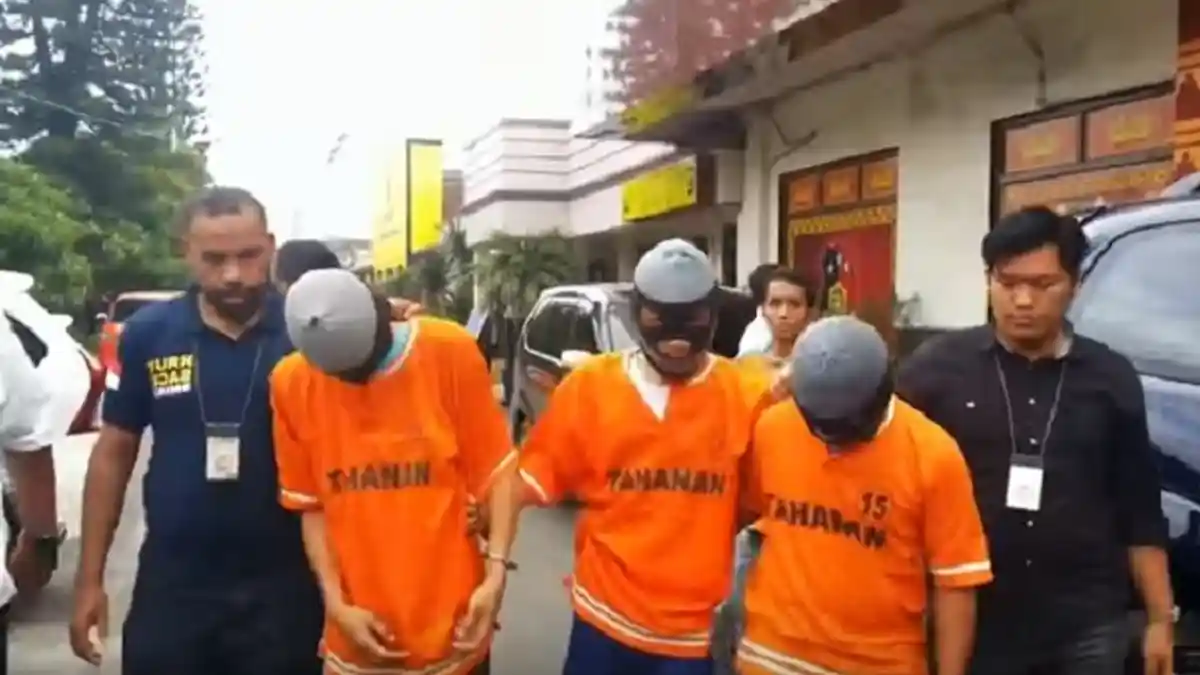 Empat Pelaku Sindikat Curanmor Lintas Kabupaten Ditangkap