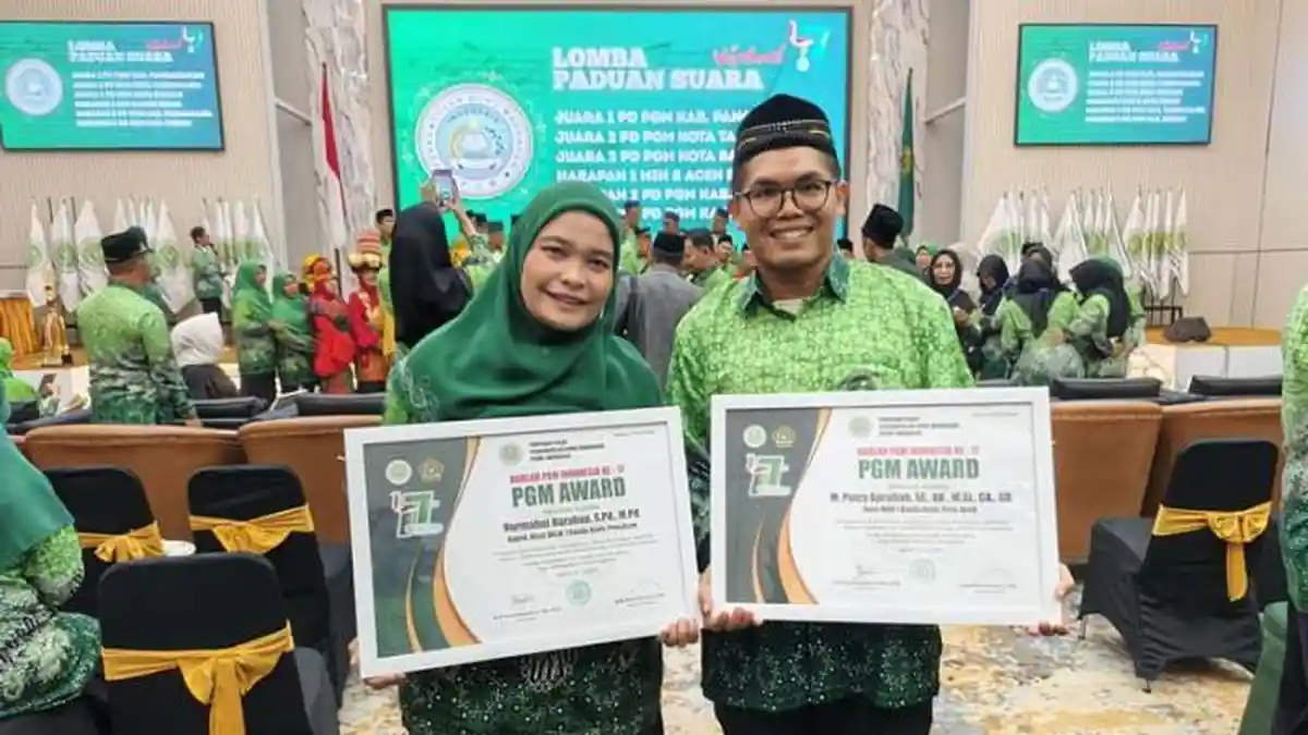 Dua Pengurus PGM Banda Aceh Raih Penghargaan Nasional