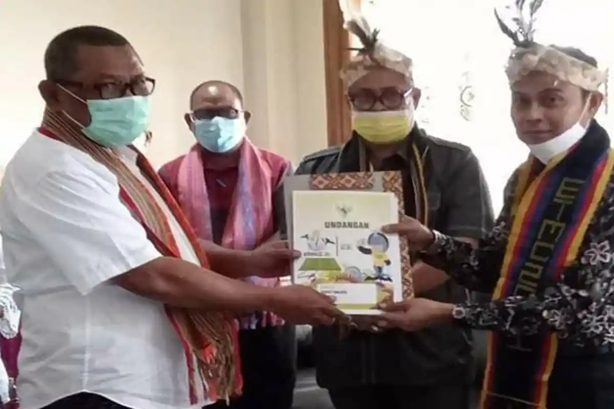 Wabup Lembata Undang Secara Adat Malaka Ikut ETMC 2021