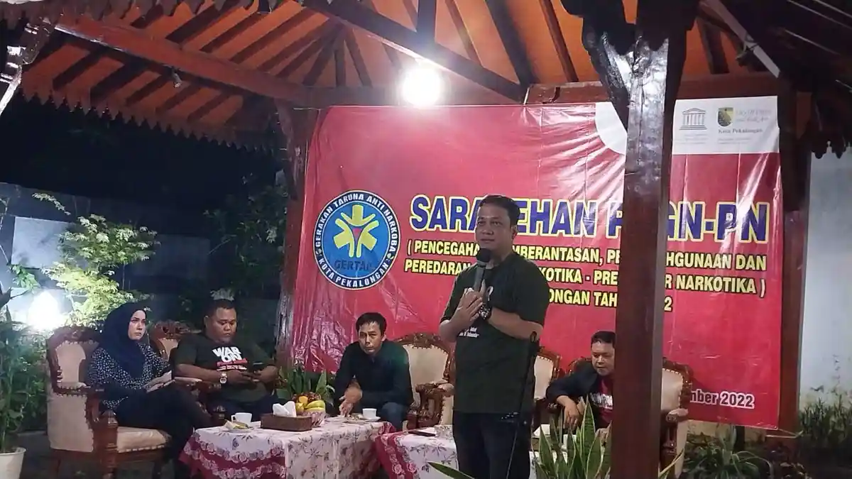 Wali Kota Pekalongan Aaf Ajak Generasi Muda Berantas Peredaran Narkoba