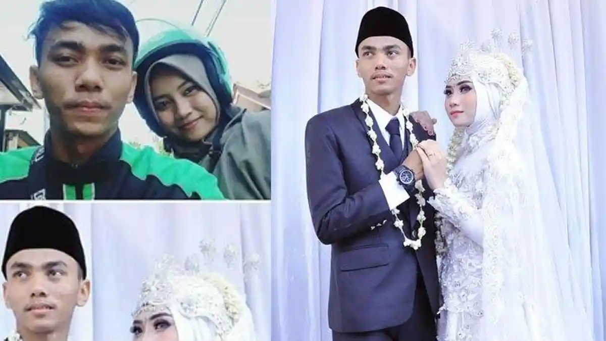 Kisah Perjuangan Driver Ojol yang Berhasil Nikahi Penumpangnya, Cintanya Ditolak Hingga Disuruh ini
