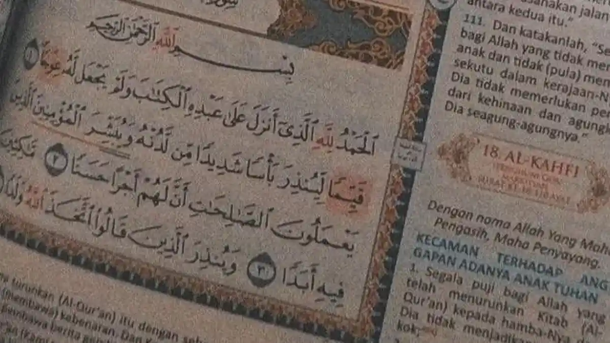 Bacaan Surat Al-Kahfi Ayat 1-10, Dianjurkan Dibaca Hari Jumat Agar Terhindar dari Fitnah Dajjal
