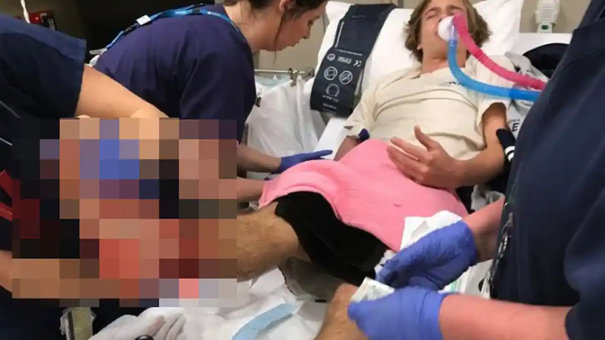 Asik Berendam, Tiba-Tiba Kaki Remaja Pria Ini Dipenuhi Darah! Yang Terjadi Selanjutnya Mengerikan!