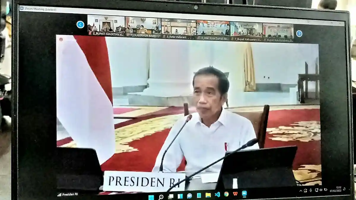 Presiden Jokowi Tekankan Kepala Daerah Perketat Protokol Kesehatan dan Percepat Vaksinasi