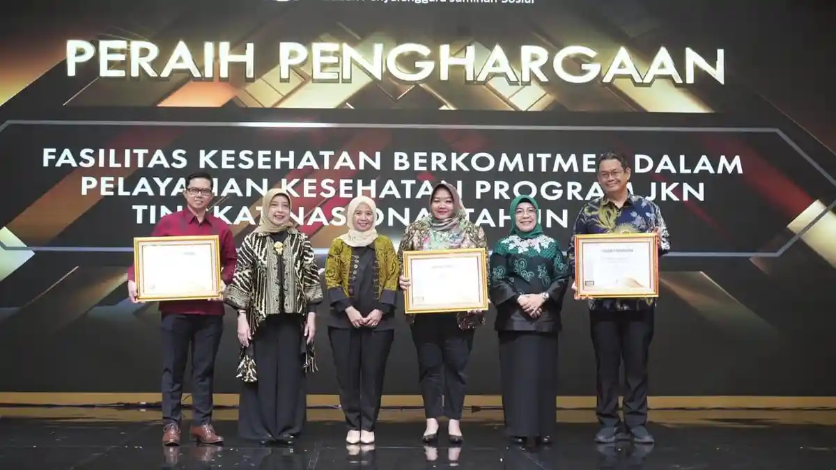 Keren! RSUD Cibinong Sabet Penghargaan Pelayanan Kesehatan Program JKN Tingkat Nasional
