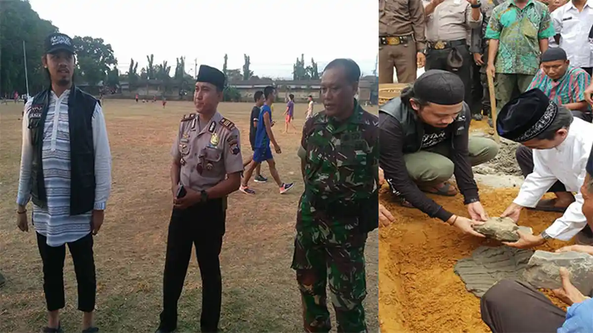 Ustaz Abdul Somad Akhirnya Bertemu dengan Pria Bertopi dengan Kalimat Tauhid dan Bangun Madrasah