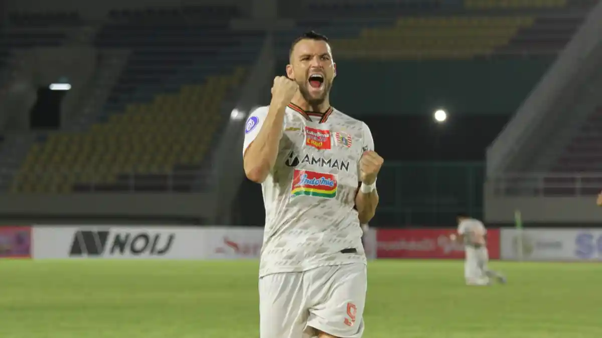 ''Tak Mudah Comeback Dua Kali'' Kata Angelo Alessio saat Persija Jakarta Imbangi Persik Kediri
