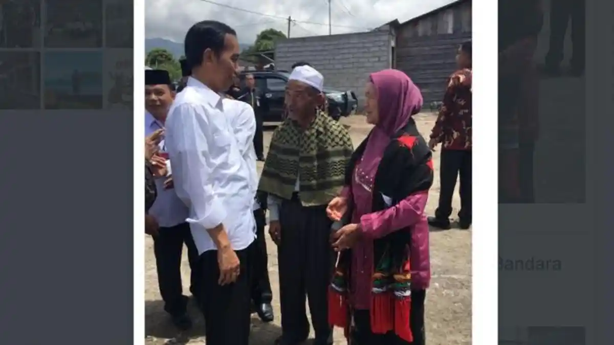 Ke Aceh, Jokowi Lepas Kangen dengan Bapak dan Ibu Angkatnya