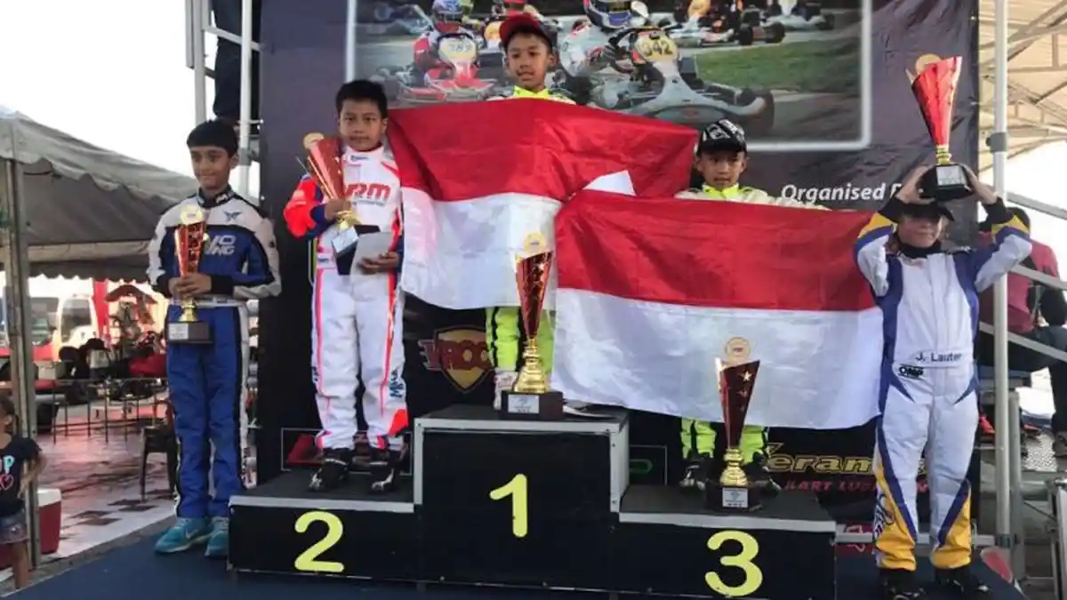 Aditya Wibowo Kibarkan Merah Putih di Shah Alam International Circuit