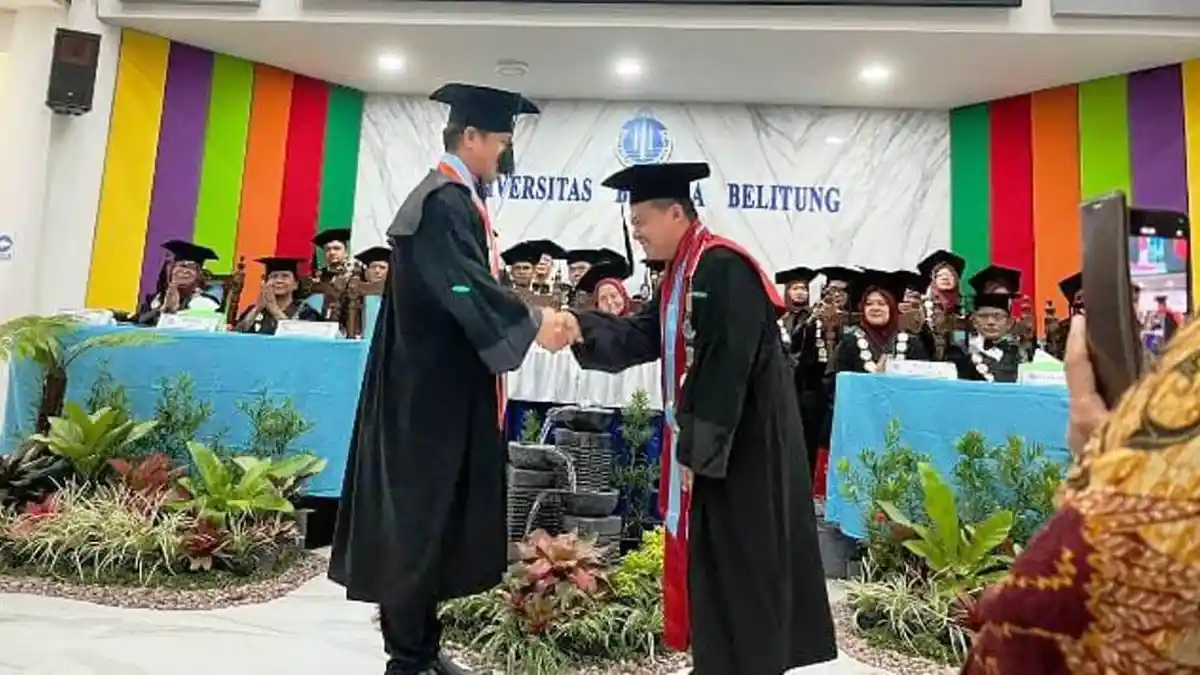 Dwi Haryadi Dikukuhkan Jadi Guru Besar Universitas Bangka Belitung