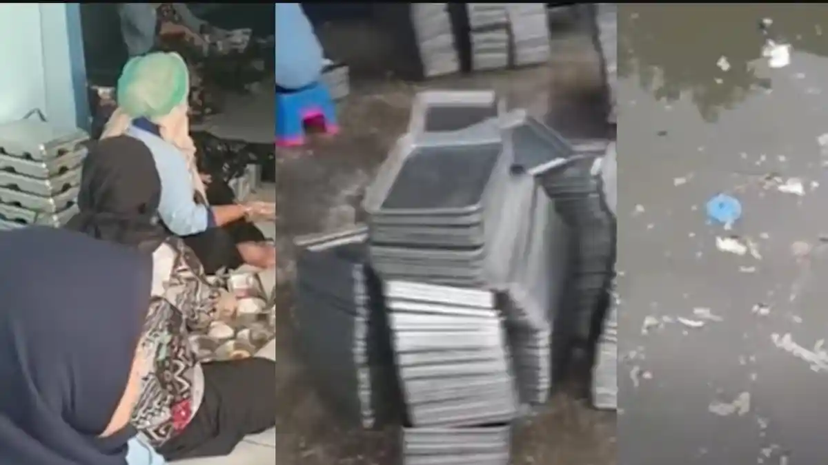 Kepala SPPG Cibadak Lebak Buka Suara soal Dapur MBG Tercampur Limbah Air Bekas Cucian Tempat Makanan