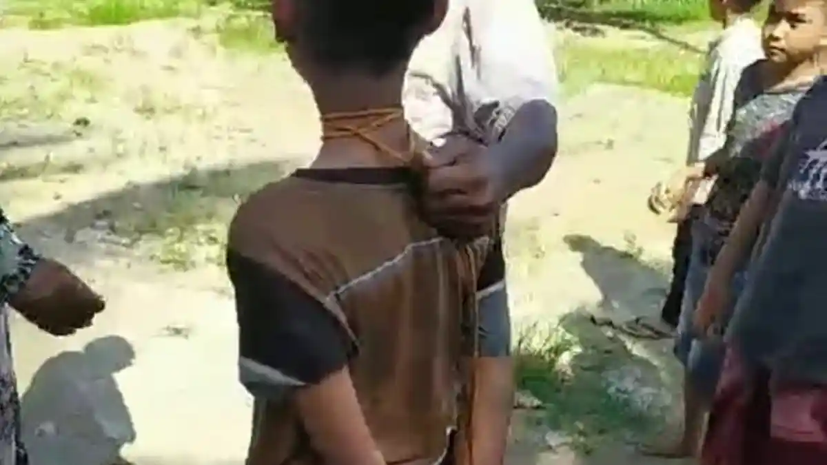 Leher dan Tangan Bocah Diikat, Kasus Pencurian Kotak Amal Masjid