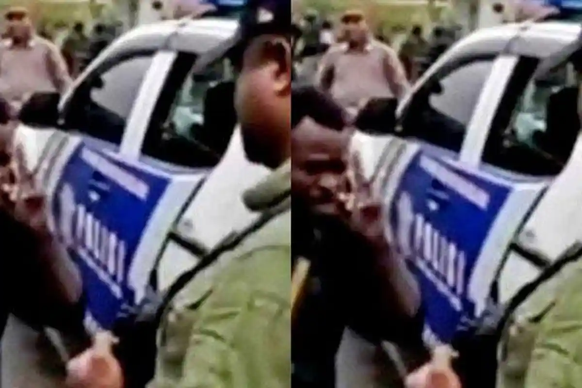 Minta Uang Permisi Rp1 Miliar ke Rombongan Pengawal Cagub yang Lewat Jalan, Aksi Pria Dicegah Polisi