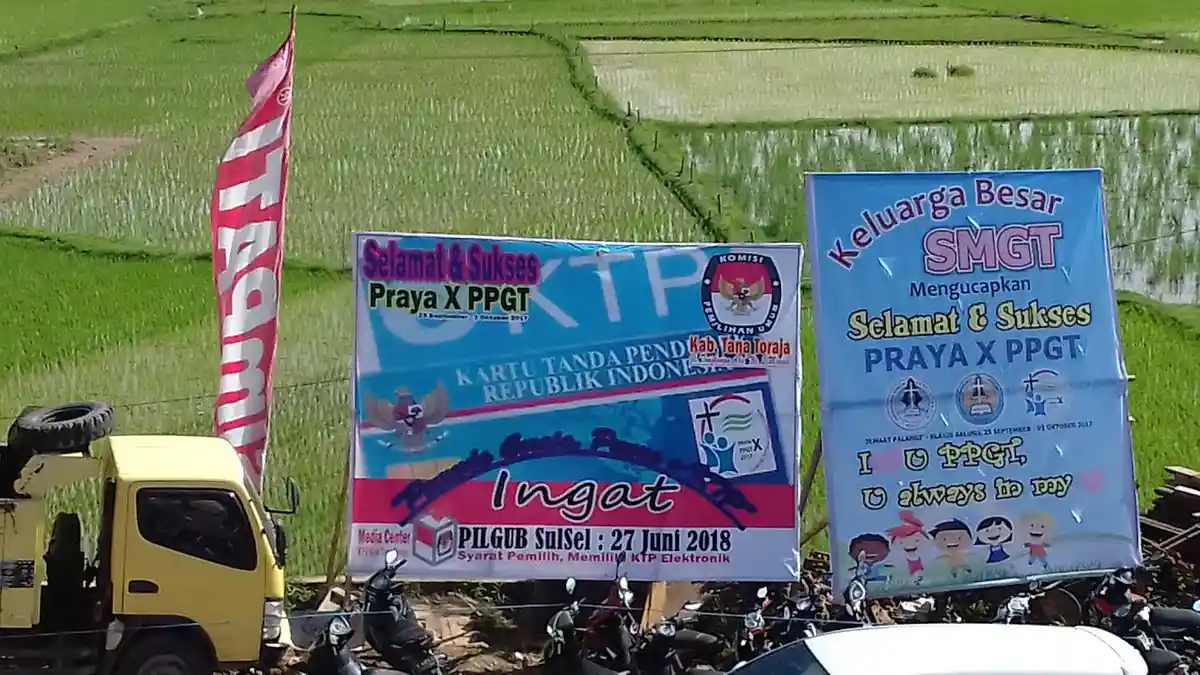 Sasar Pemilih Pemula, KPUD Tana Toraja Sosialisasi di Praya PPGT